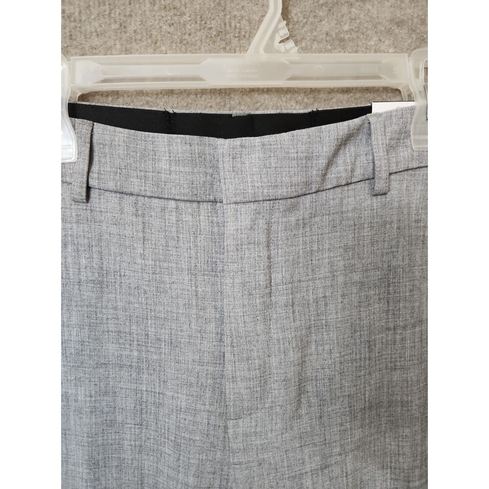 Nine West Mid Rise Barely Bootcut Dress Pants Womens 14 Gray Stretch NEW - Picture 4 of 10
